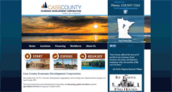 Desktop Screenshot of casscountyedc.com